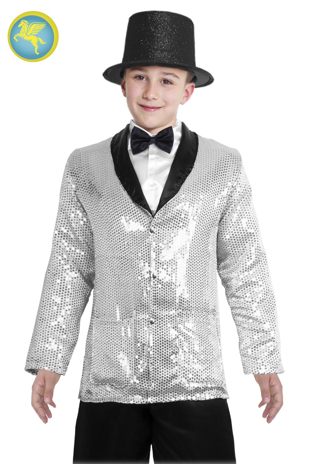 GIACCA PAILLETTES ARGENTO